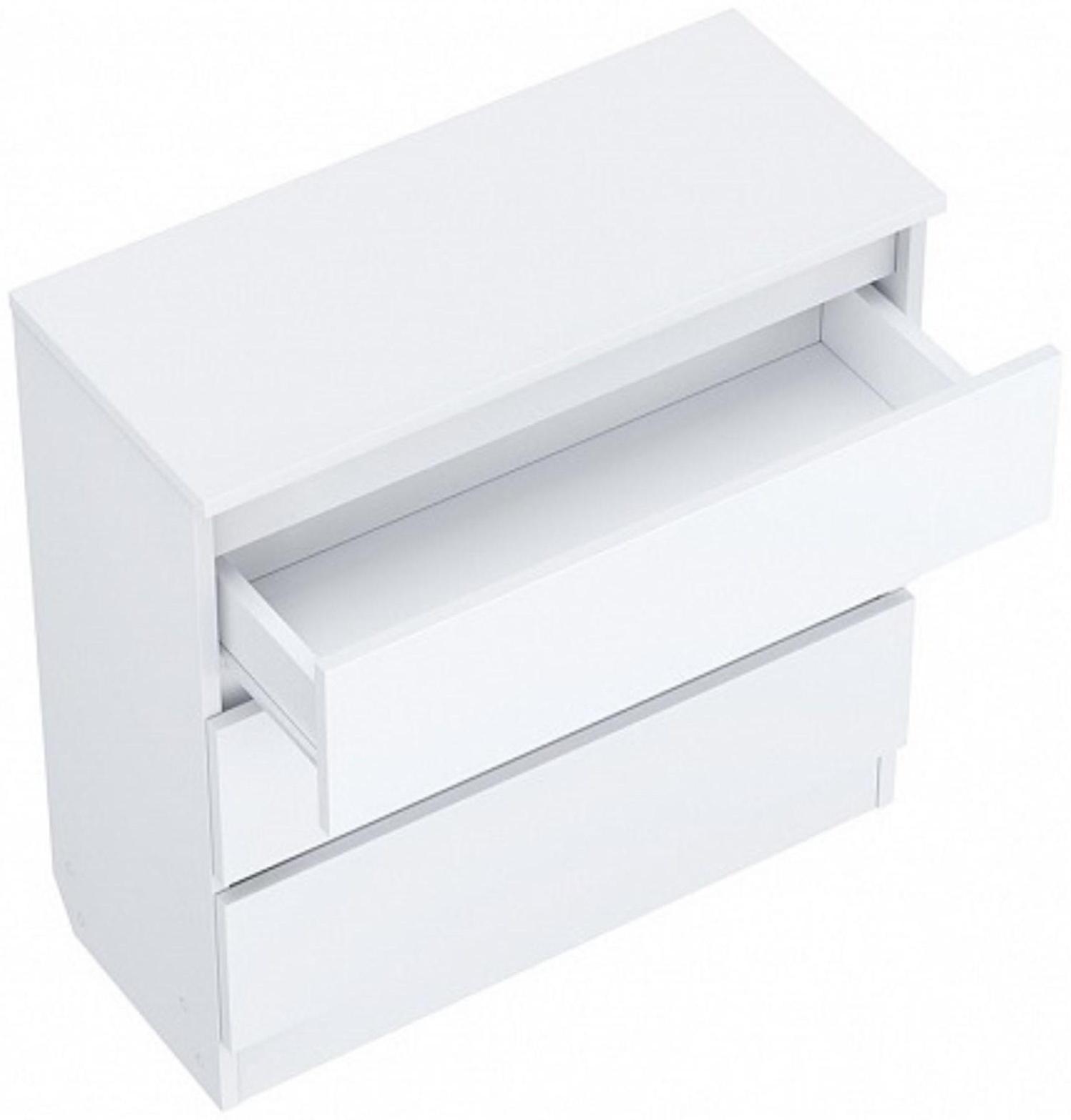 Комод Polini kids, 3 ящика, 800х350х797, белый