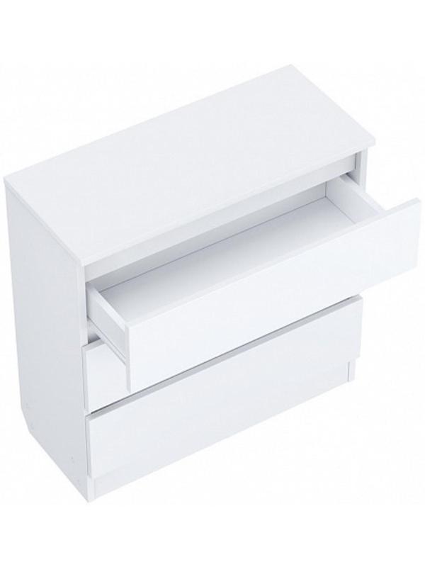 Комод Polini kids, 3 ящика, 800х350х797, белый