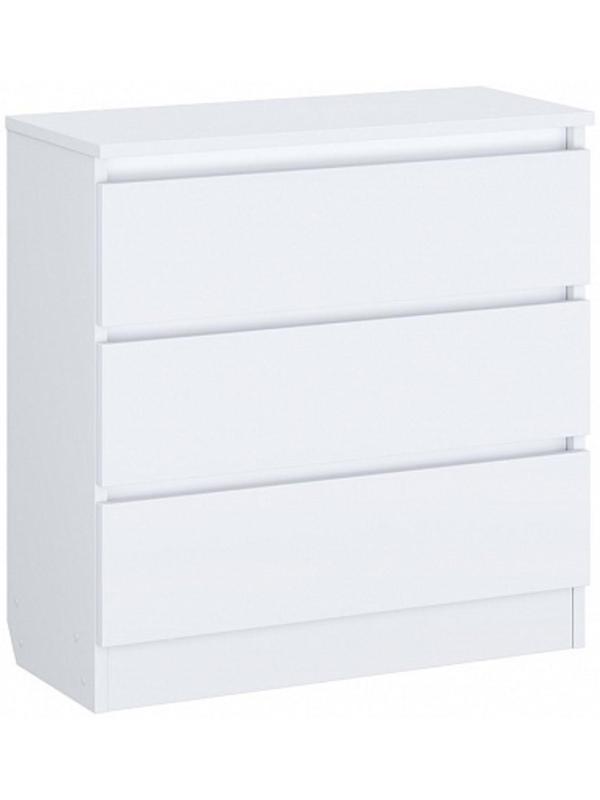 Комод Polini kids, 3 ящика, 800х350х797, белый