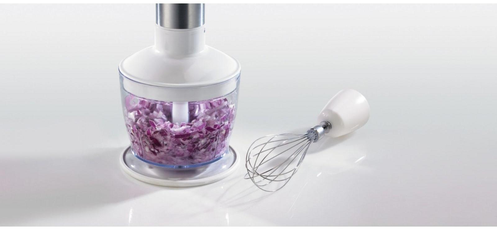 Блендер погружной Gorenje HBC806QW, 800 Вт, 0.5 л, белый