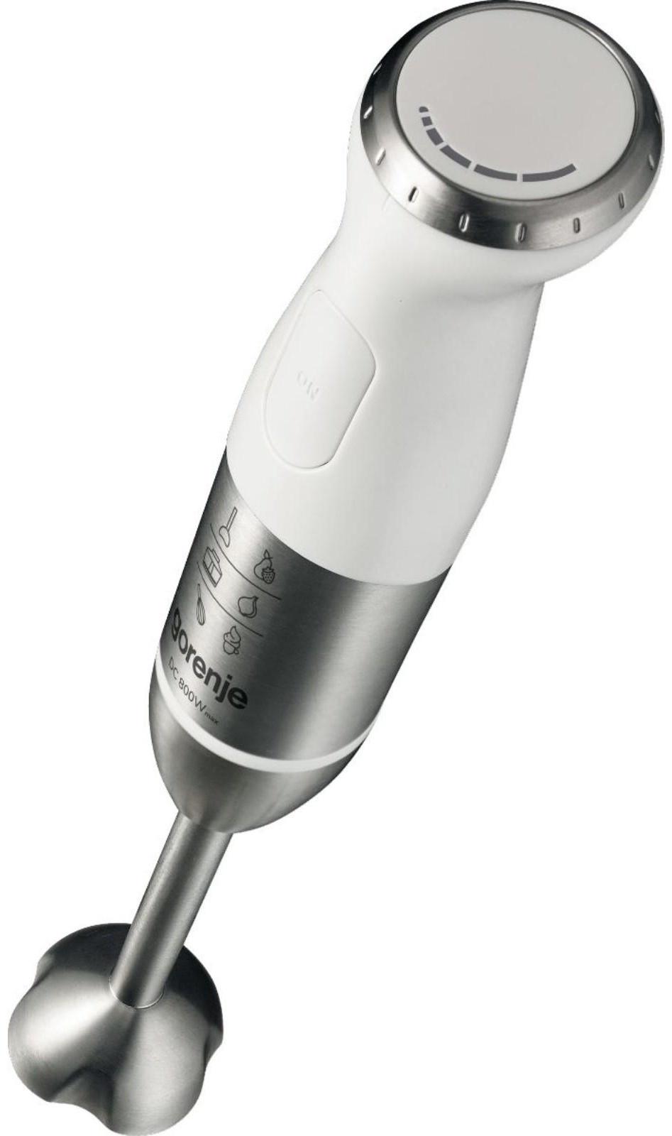 Блендер погружной Gorenje HBC806QW, 800 Вт, 0.5 л, белый