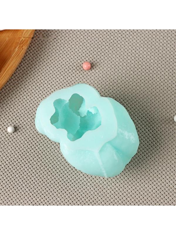 Силиконовая форма «Лапочка зайка», 6×4,1×3,6 см, цвет бирюзовый