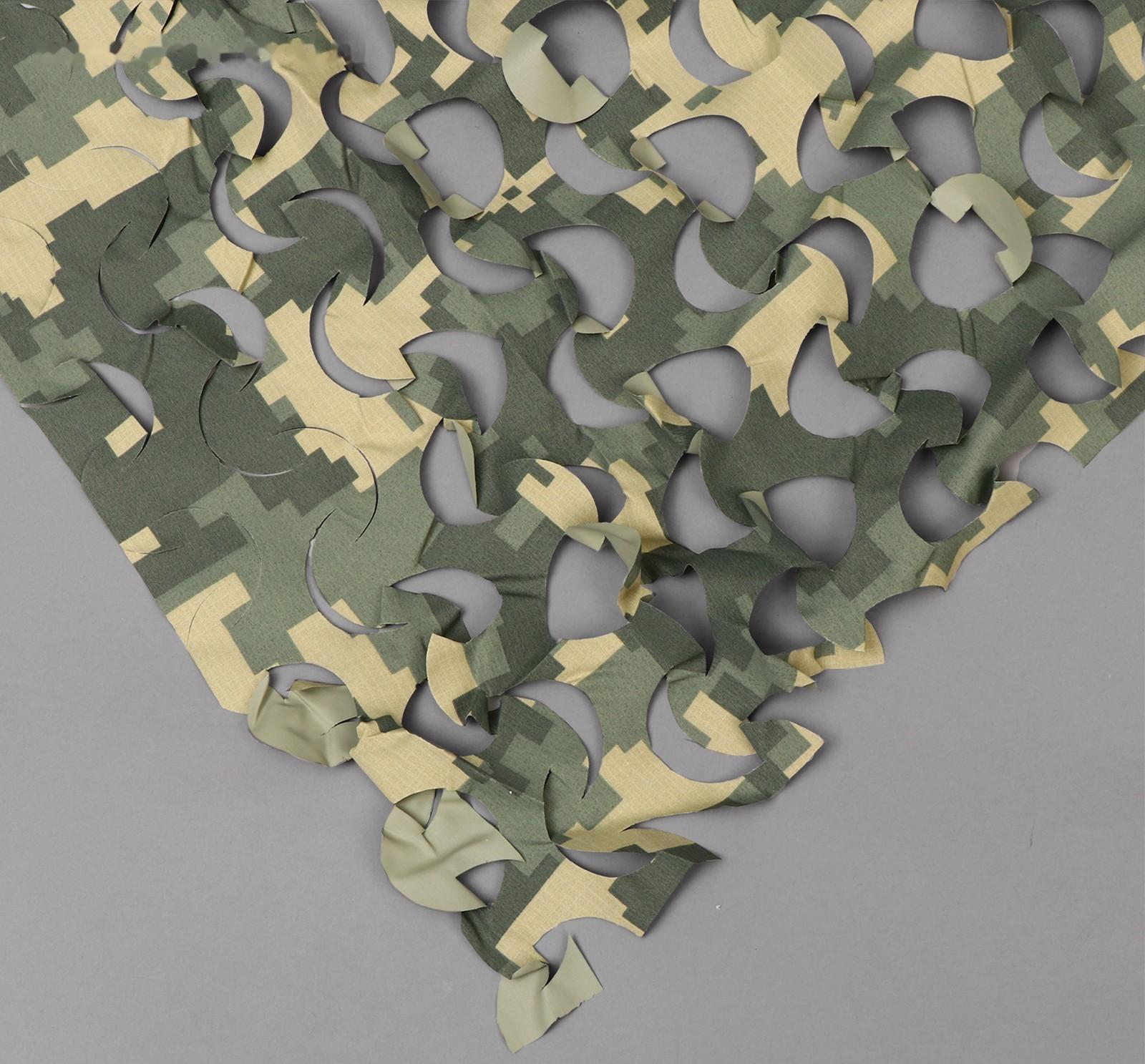 Сетка маскировочная, 6 × 2,2 м, зелёно-серая, «Пейзаж Полынь»