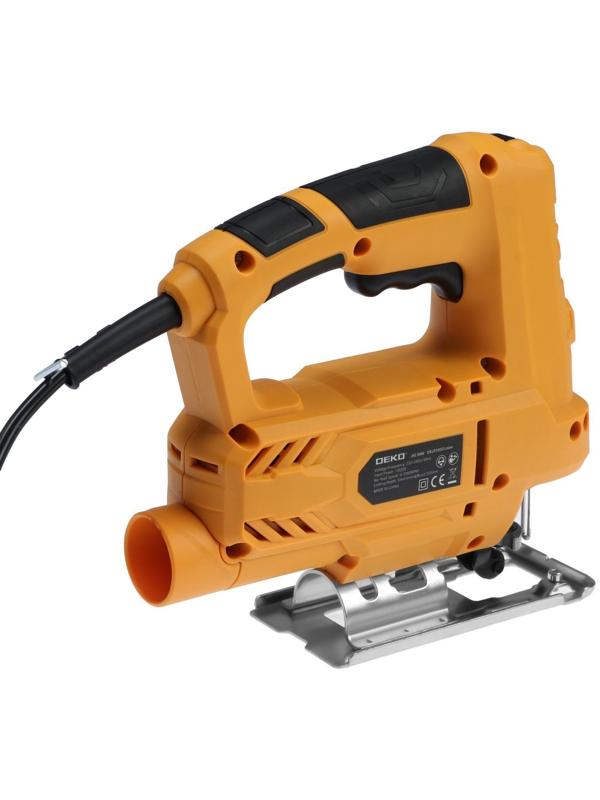 Лобзик DEKO DKJS1000 Laser, 1000 Вт, 800-3000 ход/мин, регулировка оборотов, лазер, кейс