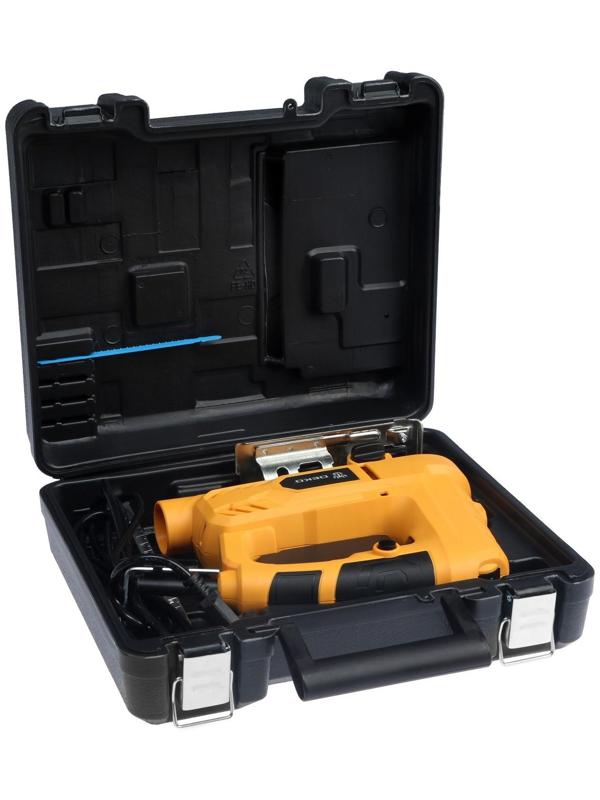 Лобзик DEKO DKJS1000 Laser, 1000 Вт, 800-3000 ход/мин, регулировка оборотов, лазер, кейс