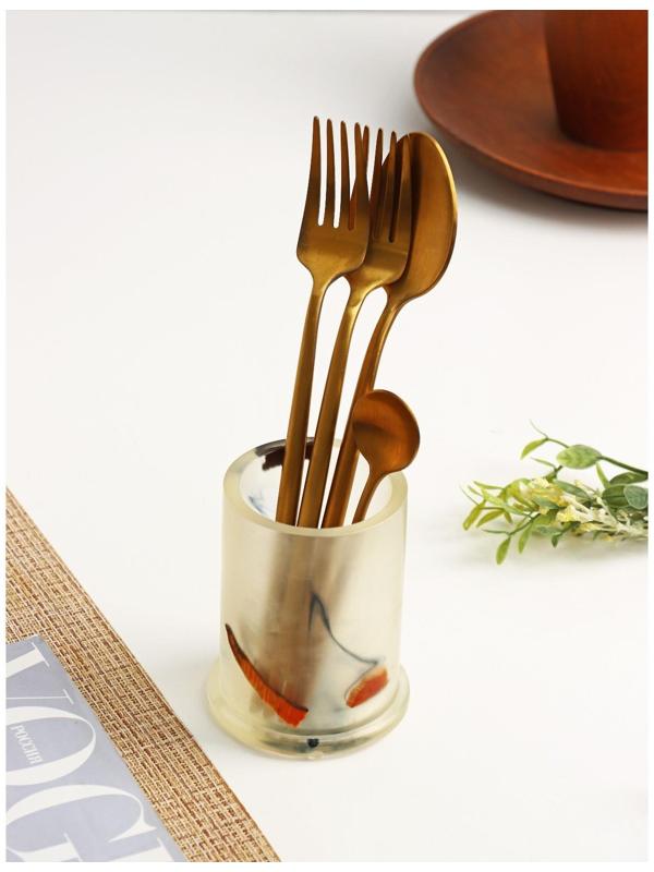 Подставка для кухонных принадлежностей Majestic, 7,7×7,7×10 см, круглая