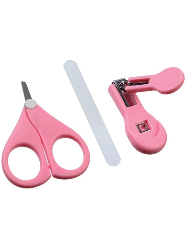 Маникюрный набор детский для самых маленьких «Счастье» (ножницы+щипчики+пилка)