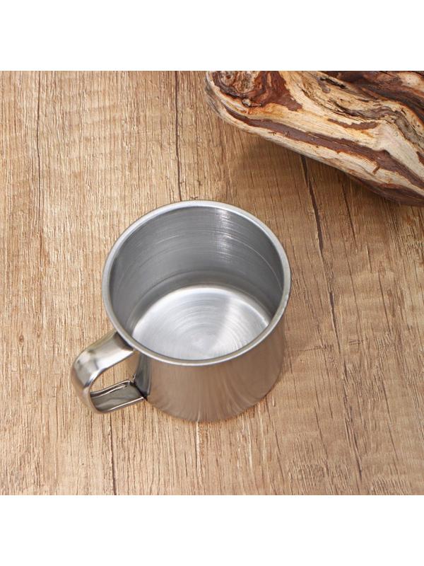 Кружка из нержавеющей стали «Мэйли», 150 мл, d=6,7 см