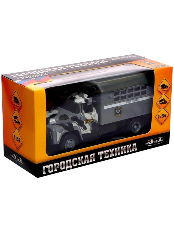 Грузовик инерционный «ЗИЛ. Полиция», масштаб 1:34, свет и звук