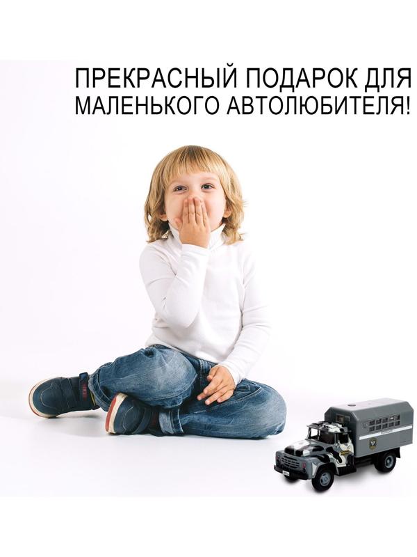 Грузовик инерционный «ЗИЛ. Полиция», масштаб 1:34, свет и звук