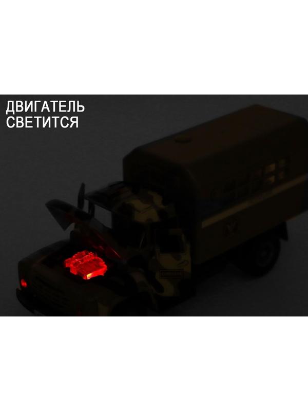 Грузовик инерционный «ЗИЛ. Полиция», масштаб 1:34, свет и звук