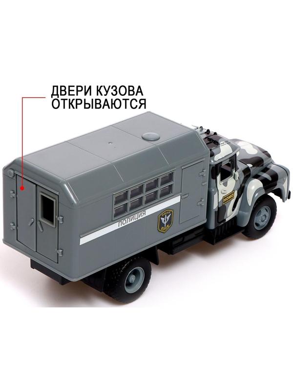 Грузовик инерционный «ЗИЛ. Полиция», масштаб 1:34, свет и звук