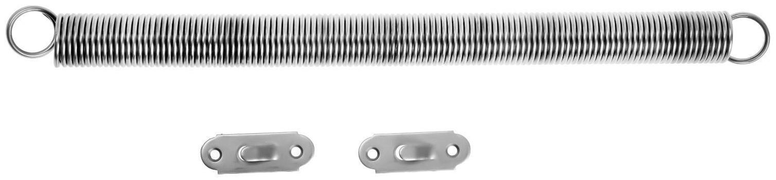 Пружина дверная, ТУНДРА без покрытия, D=24 мм, L=300 мм, 1 шт