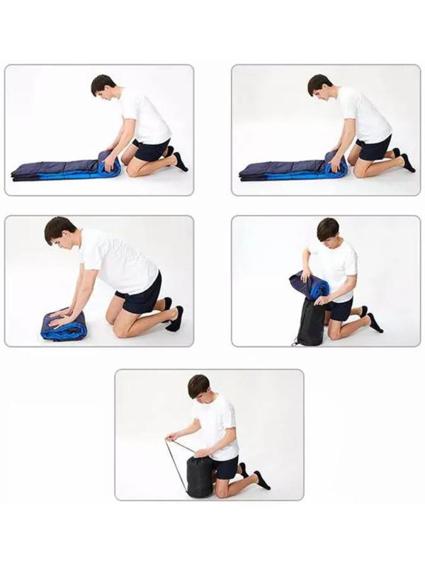 Спальный мешок туристический, 220 х 75 см, до -20 градусов, 700 г/м2, болотный