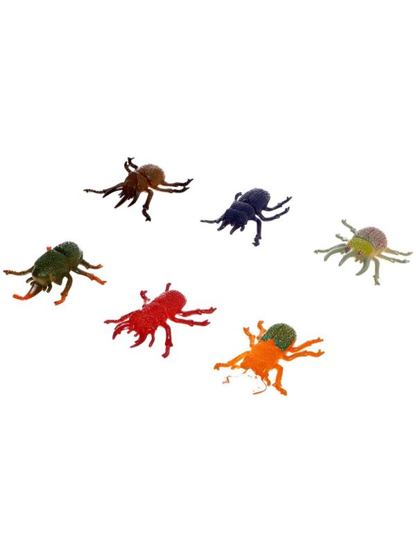 Набор насекомых «Жуки», 6 шт.