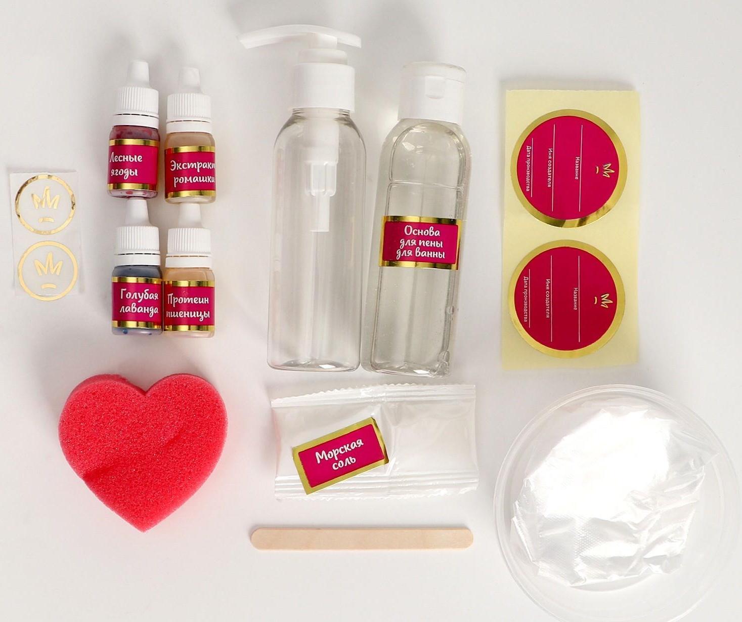 Магия SPA, Пена для ванны своими руками «Царевны», Соня, «Пенные горы с нежно-цветочн ым ароматом»