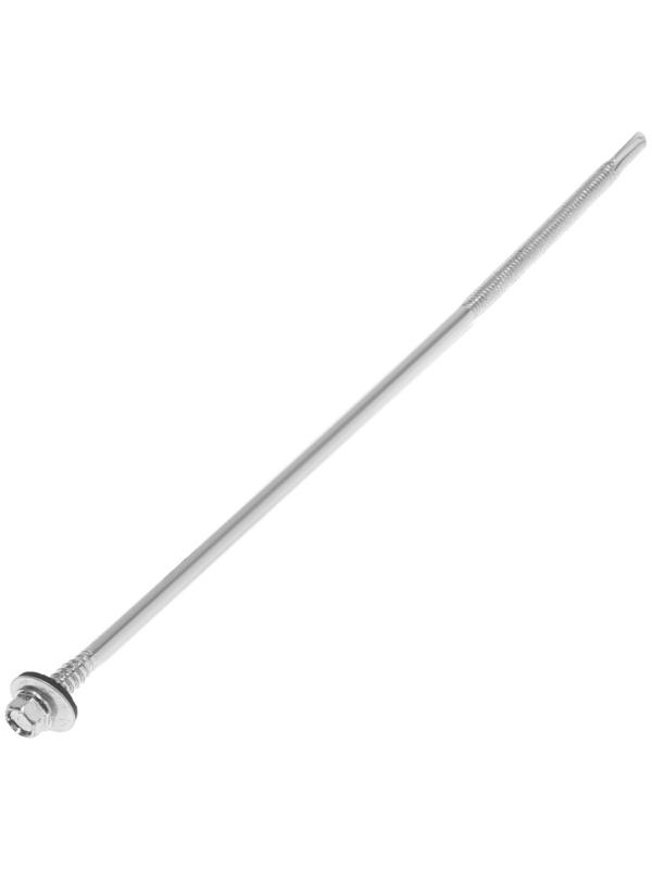 Саморезы для сэндвич-панелей, 6,3x240 белый цинк