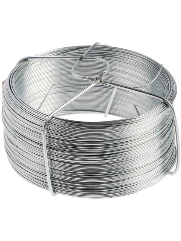 Проволока стальная, СТРОЙБАТ 0,7мм белый цинк 100 м