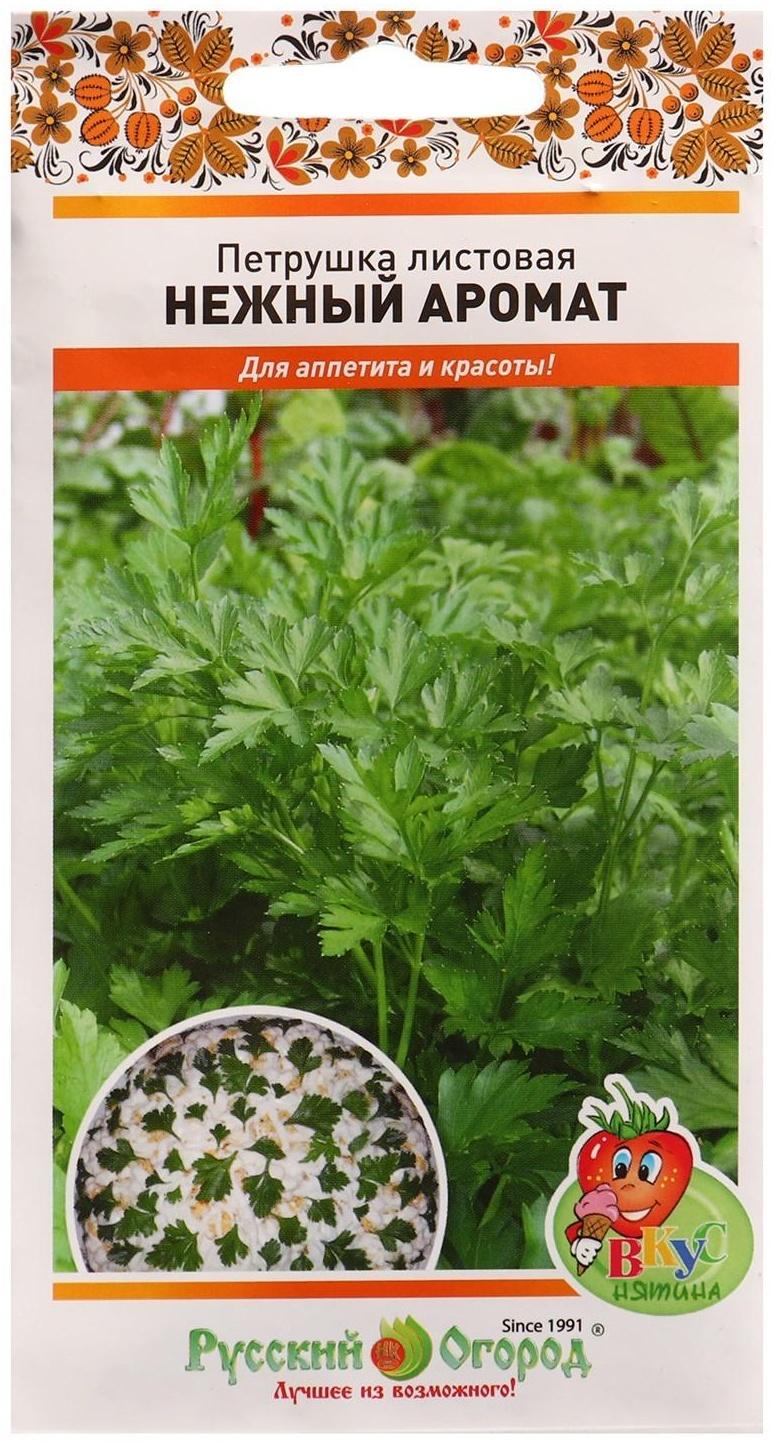 Семена Петрушка листовая Нежный аромат Вкуснятина 2 г