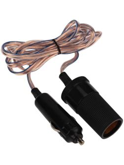 Удлинитель автоприкуривателя штекер-гнездо Rexant, 1,5 м