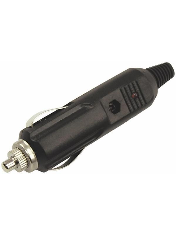 Штекер автоприкуривателя с индикатором Rexant