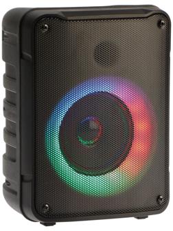 Портативная колонка Eltronic Crazy Box 150, 15Вт, FM, BT, SD, AUX, 1800мАч, чёрная