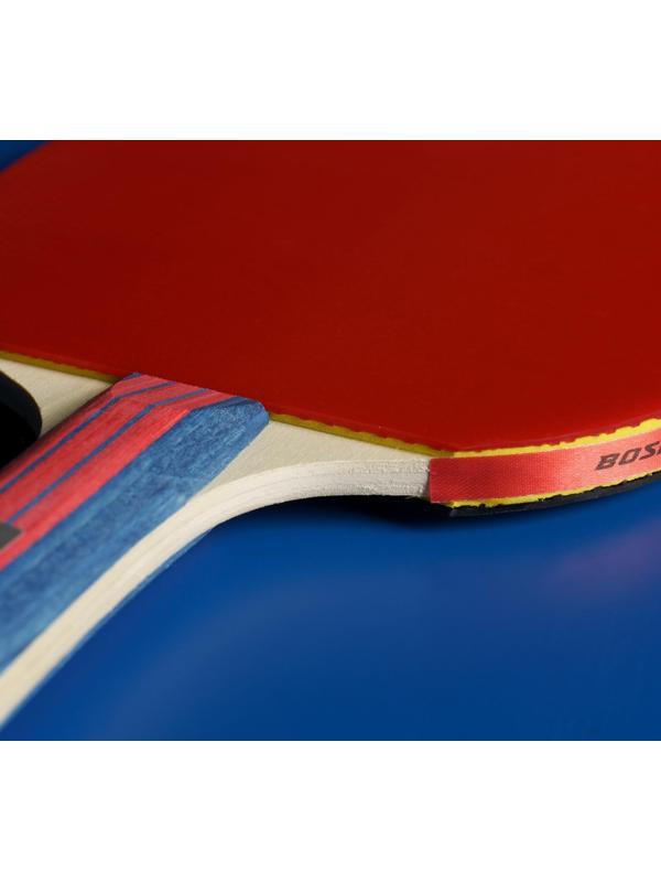 Ракетка для настольного тенниса BOSHIKA Control 9, для начинающих, губка 1,8 мм, коническая ручка