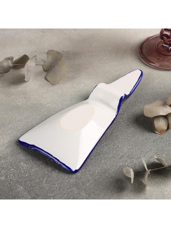 Подставка под ложку Orrizonte, 19×9 см, фарфор