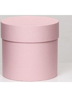 Шляпная коробка розовая, 10 х 10 см
