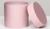 Шляпная коробка розовая, 10 х 10 см