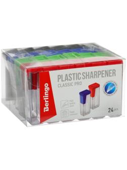 Точилка 1 отверстие с контейнером Berlingo 