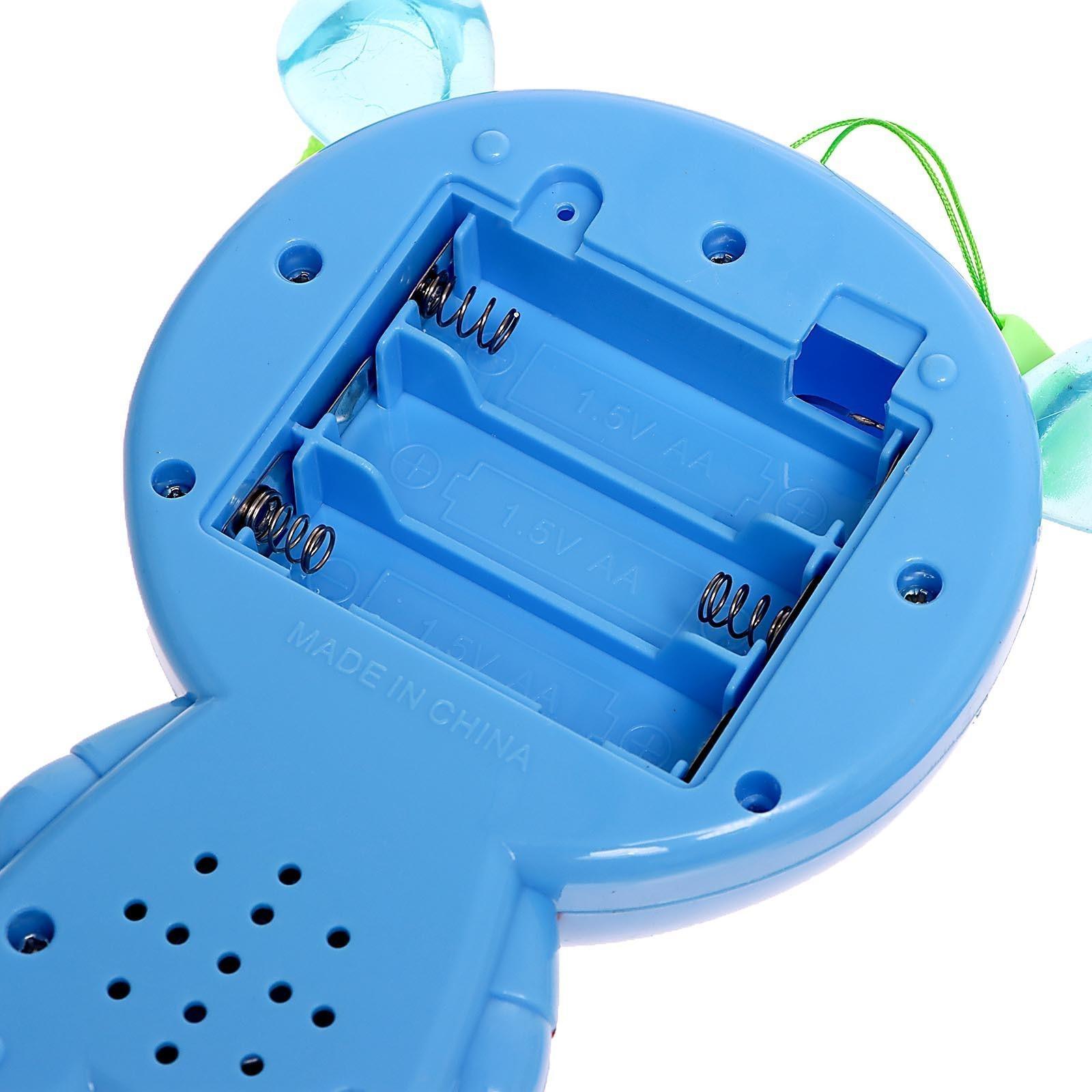 Музыкальная игрушка «Любимые зверята: Мишутка», звук, свет, цвет голубой