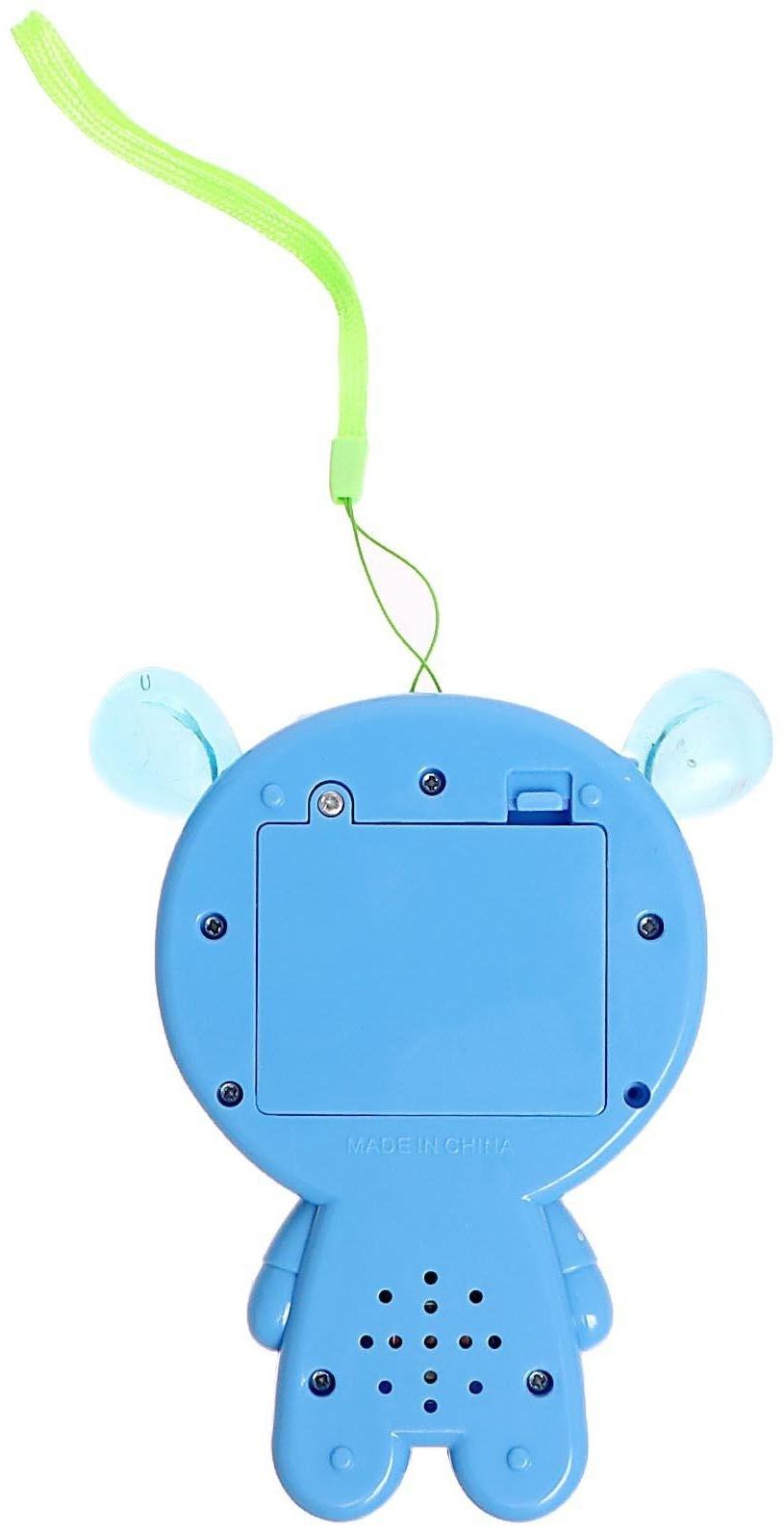 Музыкальная игрушка «Любимые зверята: Мишутка», звук, свет, цвет голубой