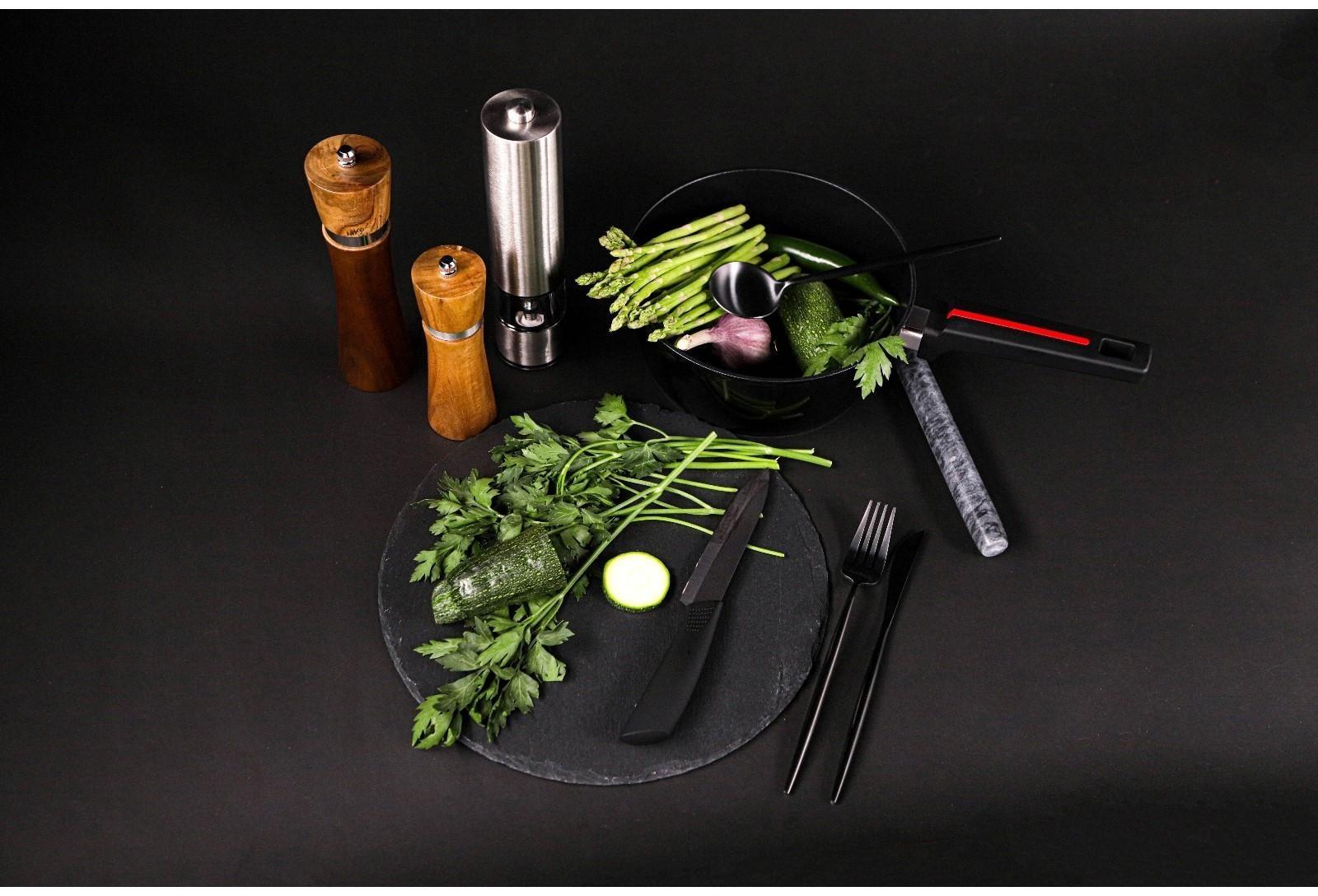 Мельница для специй Magistro Wooden, 5,5×21 см, керамический механизм