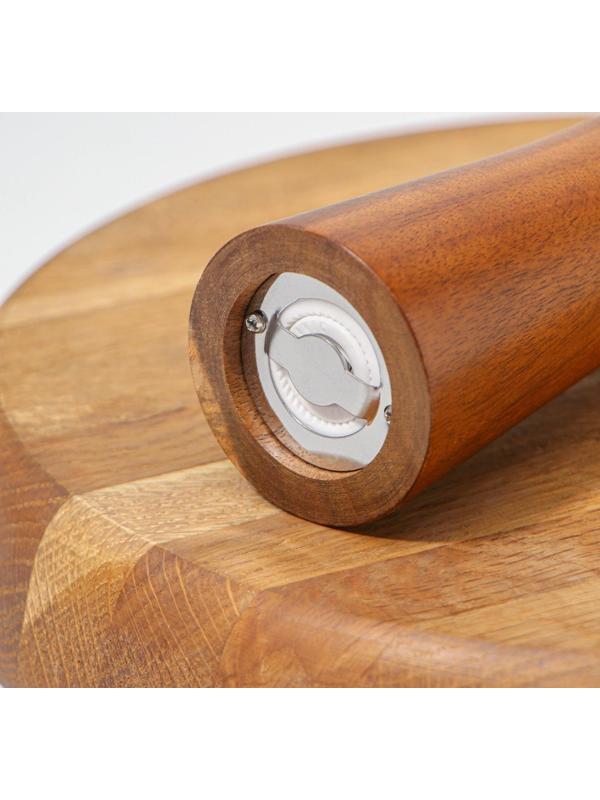 Мельница для специй Magistro Wooden, 5,5×21 см, керамический механизм