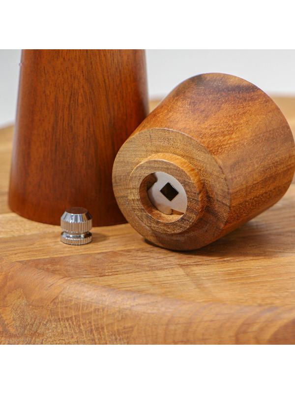 Мельница для специй Magistro Wooden, 5,5×21 см, керамический механизм