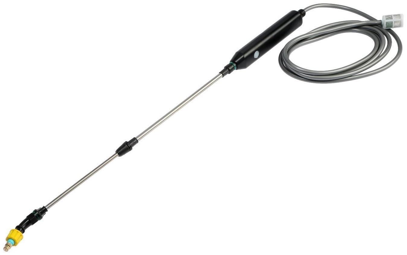 Опрыскиватель аккумуляторный ТУНДРА, 4 В, 2.4 Ач, Li-on, 0.8 л/мин, 2 насадки, шланг 3 м