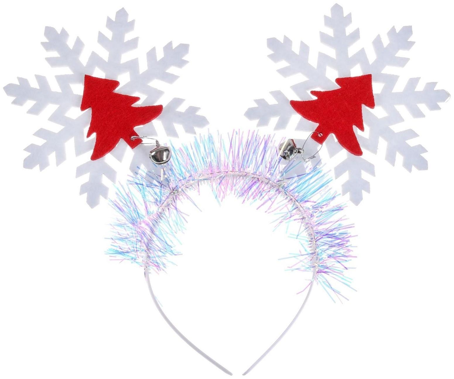 Карнавальный ободок «Праздник», цвета МИКС