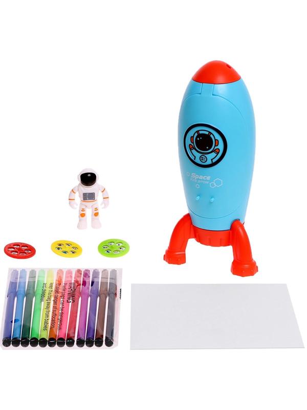 Проектор-ракета, свет