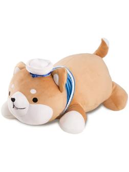 Мягкая игрушка «Собака Шиба Ину», лежачая, 45 см