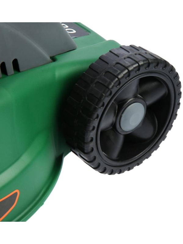 Газонокосилка электрическая Oasis GE-110, 1100 Вт, шир./выс. 320/25-55 мм + ПОДАРОК