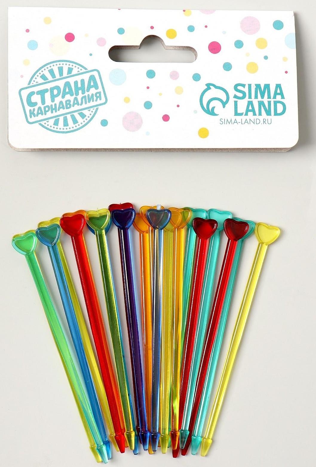 Шпажка для канапе «Стрела амура», в наборе 24 штуки