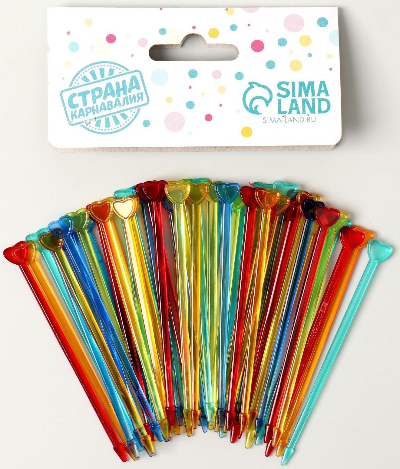 Шпажка для канапе «Стрела амура», в наборе 50 штук