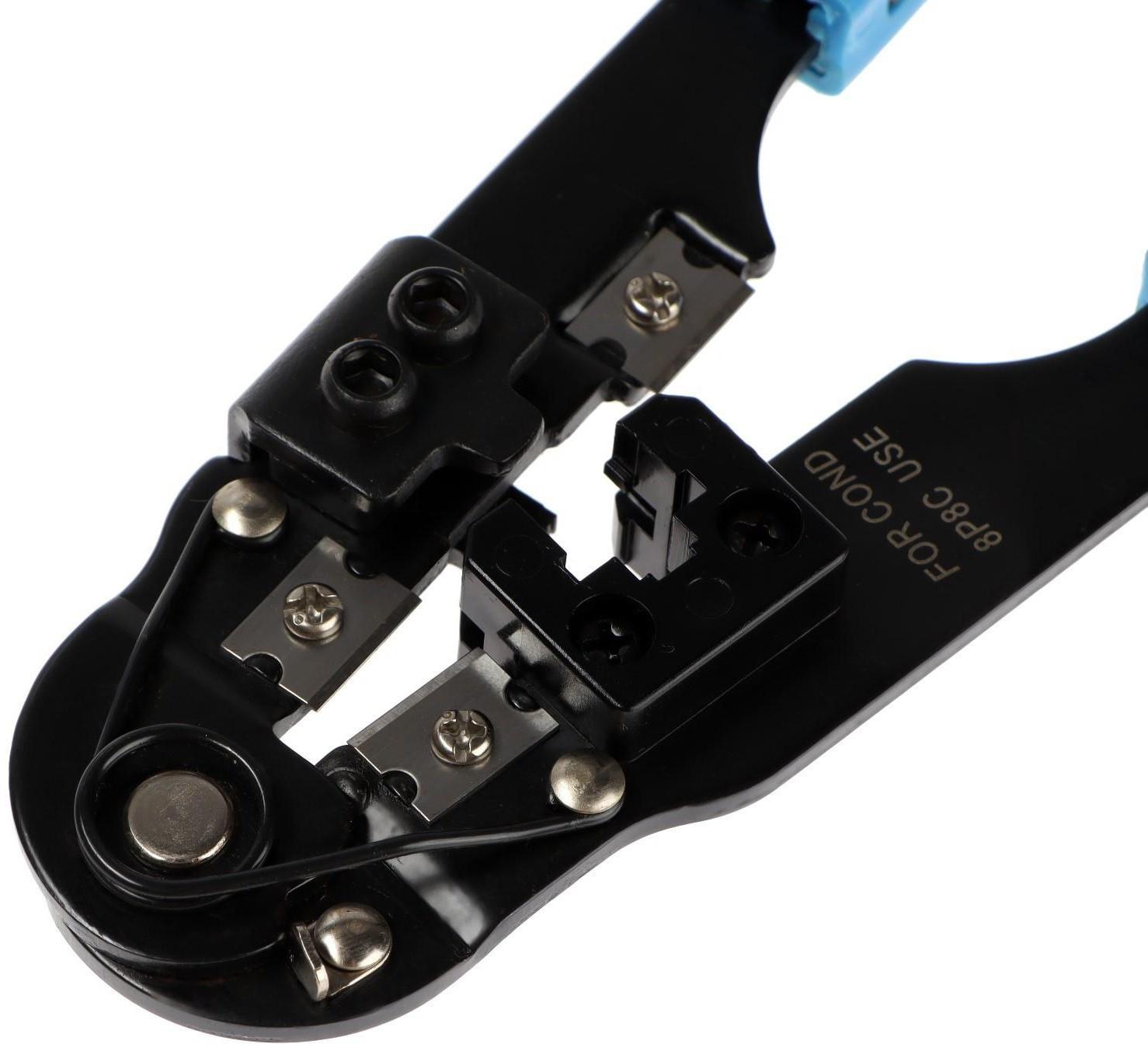 Клещи для обжима и разделки кабелей ExeGate EX-210C, для для RJ45