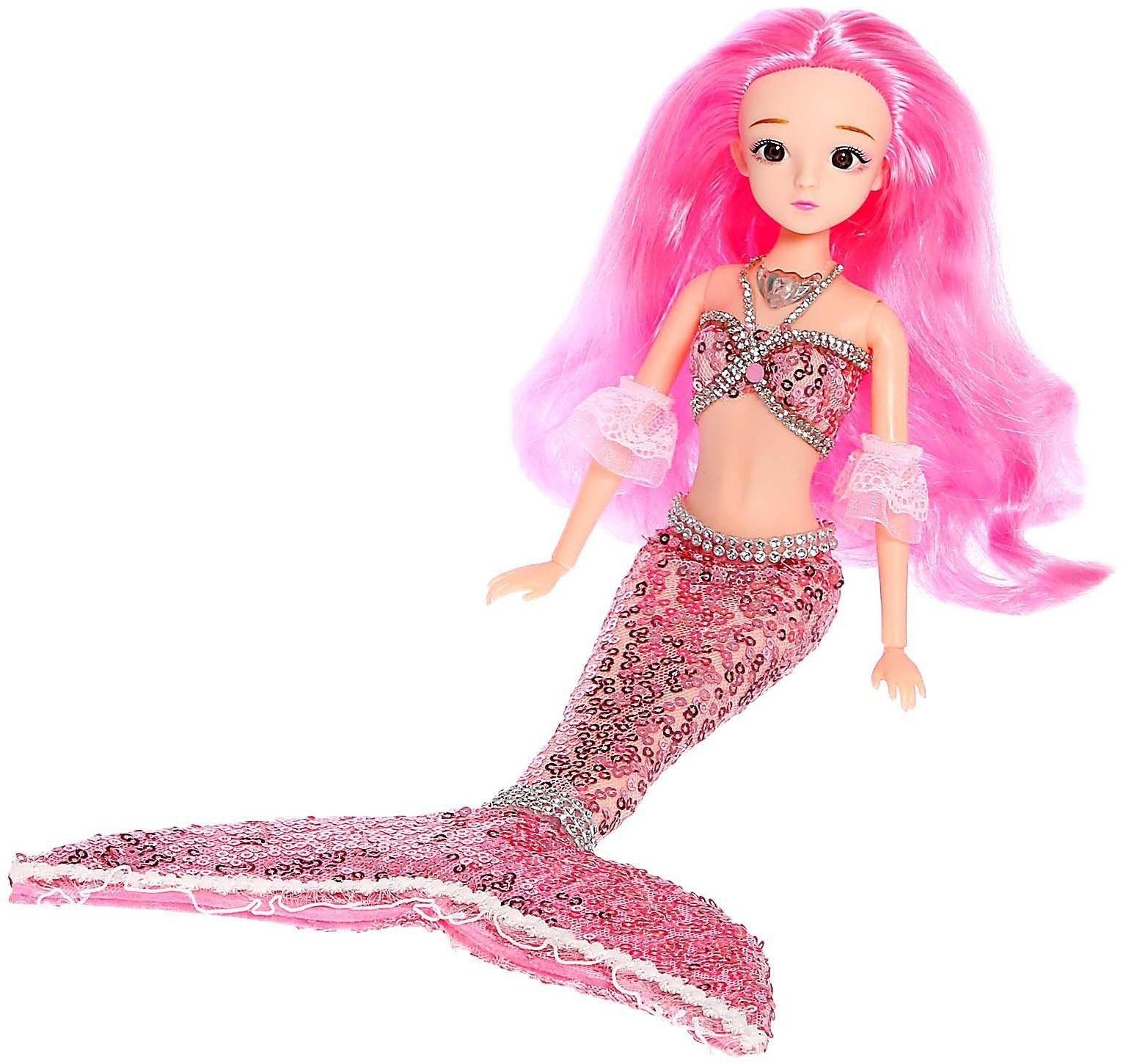 Музыкальная кукла «Волшебная русалка», звук, свет