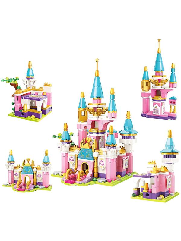 Конструктор Принцессы, 4 вида МИКС