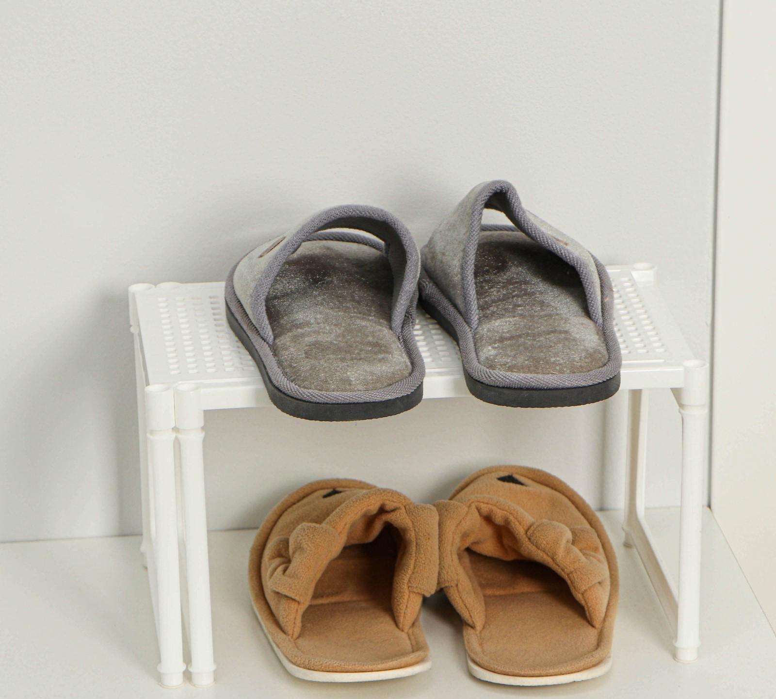 Подставка раздвижная «Лофт», 31×19,5×17 см, цвет белый