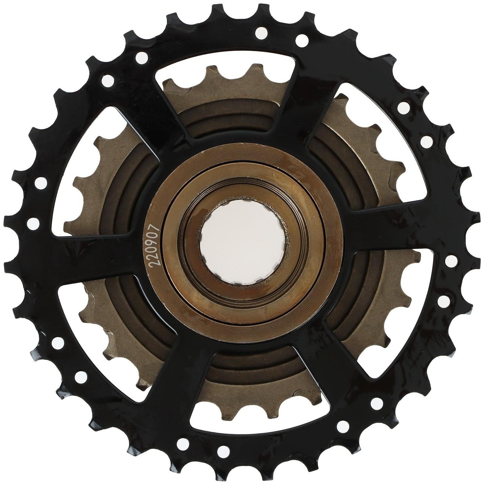 Трещотка ATA, 7 скоростей, 14-32T, чёрно-коричневый