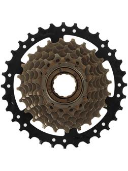 Трещотка ATA, 7 скоростей, 14-32T, чёрно-коричневый