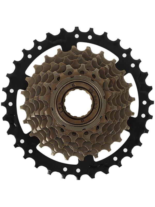 Трещотка ATA, 7 скоростей, 14-32T, чёрно-коричневый